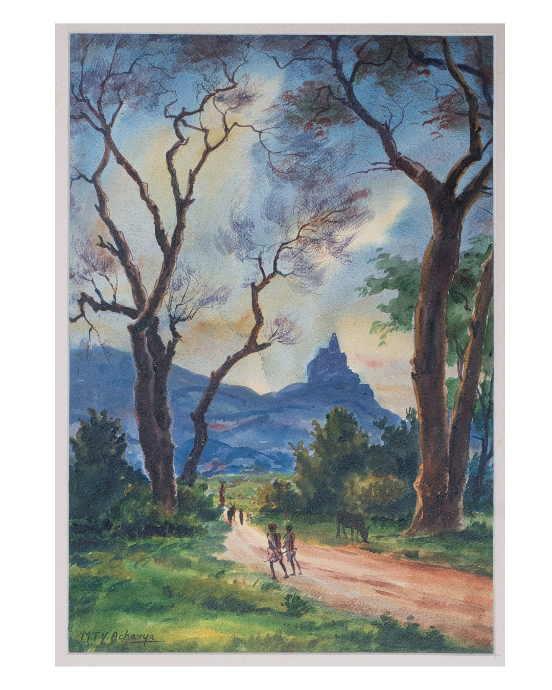 Path to the Fort Hill